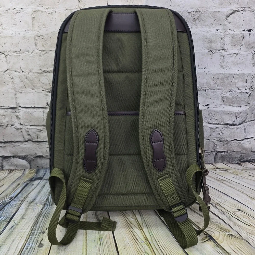 Filson Dryden Backpack Otter Green Cordura Nylon Travel Bag Laptop Sleeve 25L